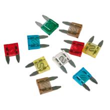 Ensemble de 10 fusibles à micro-lamelles triés 12/32V