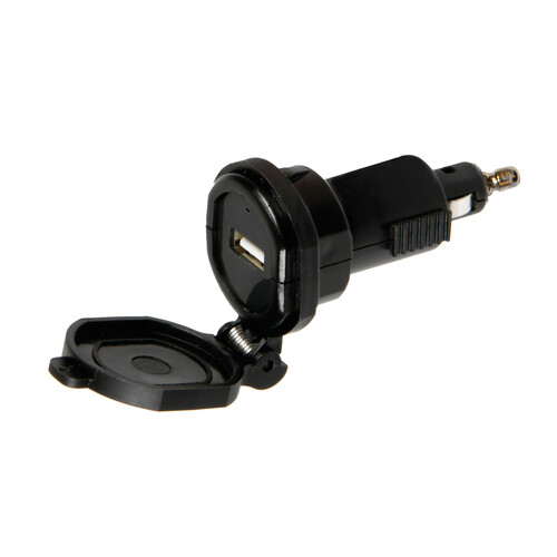 Din-Tech, Universal-Batterieladegerät 1 USB-Port - Fast Charge - 2400 mA - 12/32V