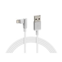 Kabel Lampa 90° USB Lightning - 100 cm - Weiß