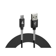 Kabel Lampa USB Micro-USB - 200 cm - Schwarz