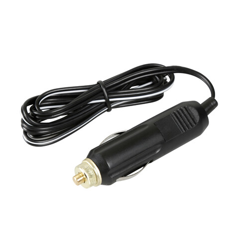 Standard cigarette lighter plug with cable - 12/24V