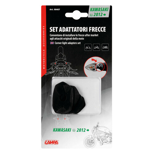 Adaptateur clignotant Lampa pour Kawasaki 2012>