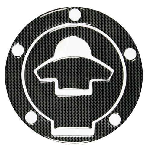 Couverture Lampa Aspect Carbone pour Ducati 5 Trous