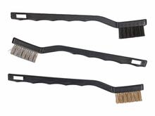Set di spazzole 180mm acciaio, ottone, plastica - 3 pezzi