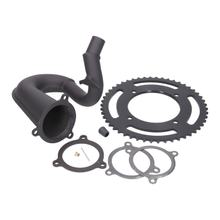 Entdrosselungskit Premium mit Krümmer schwarz für Beta RR50 2017-
