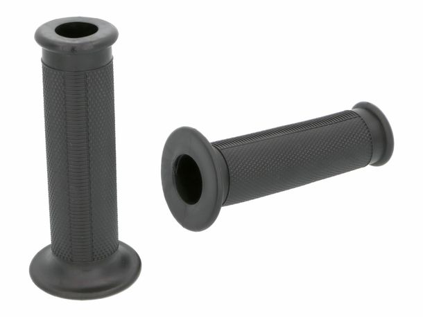 Handlebar grip set black without indicator mounting hole for Simson SR4-1 Sparrow