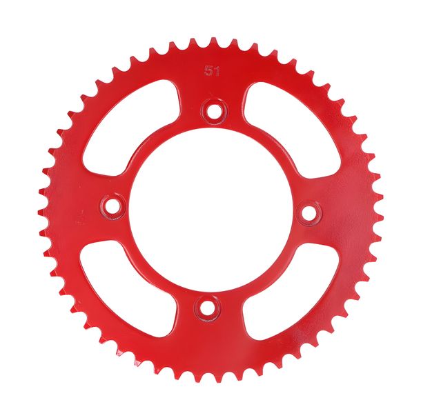 Kettenrad 51 Zähne 420 rot für Beta RR 50 Enduro 05-17