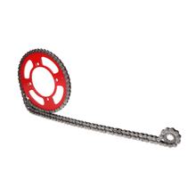 Kettensatz 11/51 Zähne rot für Beta RR 50 Enduro 05-