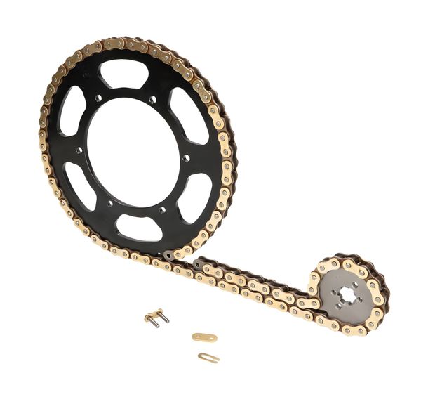 Short chain set 11/62 teeth for Derbi Senda 50 R DRD Racing, Gilera RCR 11-, Aprilia RX, SX