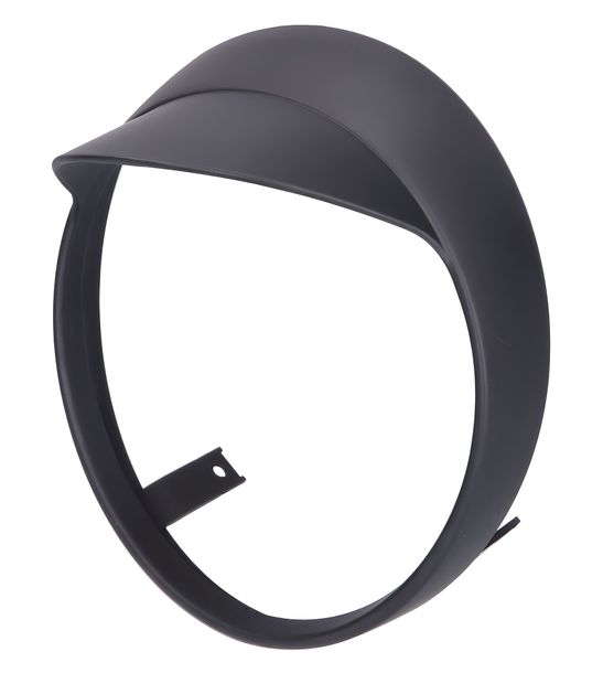 Lampenring mit Schirm schwarz matt für Vespa GTS 300 HPE 2018-, GTS 125 iGet 2019-