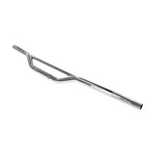 Guidon de motocross en acier avec jambe de force chromée 22 mm - 820 mm