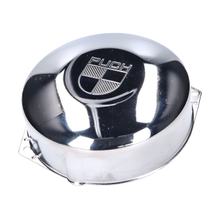 Alternator cover / ignition cover chrome plated with " Puch logo " for Puch Maxi