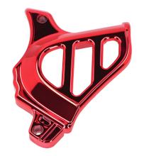 Tapa de piñón roja para Minarelli AM, Generic, KSR-Moto, Keeway, Motobi, Ride, 1E40MA, 1E40MB
