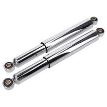 Gesloten chromen schokdemperset - 360mm