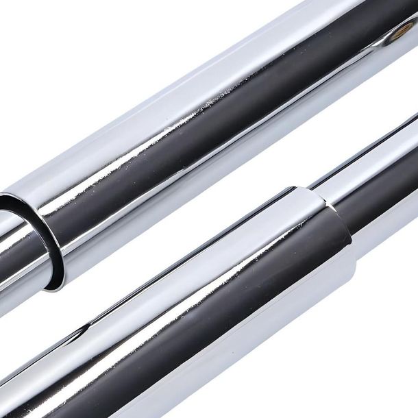 Stoßdämpfer Satz geschlossen Chrom - 370mm – Bild 3
