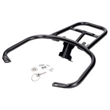 Top Case Träger / Gepäckträger hinten, schwarz für Vespa GT, GTS, GTV