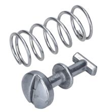 Verkleidungsschraube 37mm mit Feder für Piaggio, Vespa Ciao, Bravo, SI