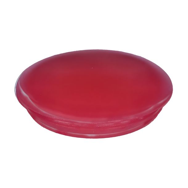 Verschlusskappe Bremsankerplatte Leleu rot hinten für Puch Maxi, X30, LG1, LG2