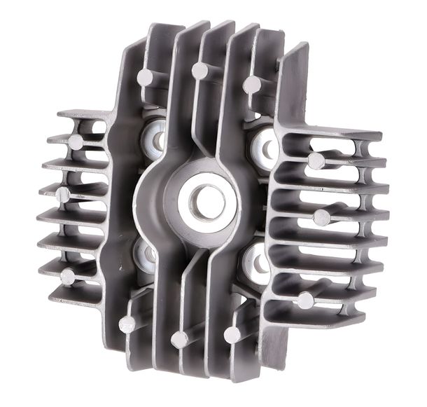 Testa cilindro 38 mm 50 cc alette di raffreddamento lunghe in alluminio per Puch Maxi, X30 automatico