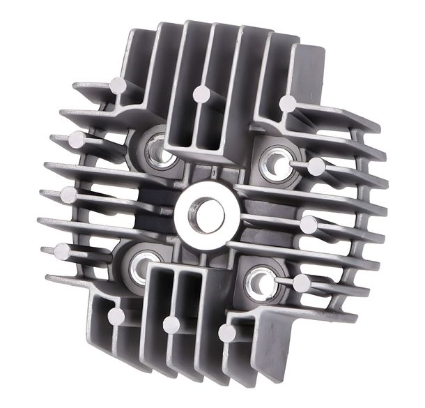 Testa cilindro 45 mm 68,4 cc alette di raffreddamento corte in alluminio per Puch Maxi, X30 automatico