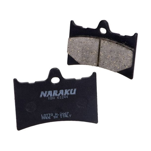 plaquettes de frein Naraku bio pour Aprilia AF1 Futura 125, RS 125