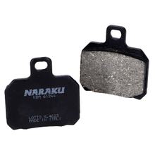 Pastilhas de Freio Naraku orgânicas para Aprilia, Derbi, Peugeot, Gilera, MBK, Malaguti