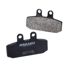 Pastilhas de freio Naraku orgânicas para Aprilia, Honda, Derbi, Malaguti