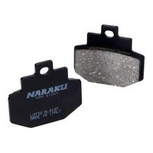 pastiglie freno Naraku organiche per Benelli, Gilera DNA 125, 180, Runner 125, 200, Piaggio, Vespa GT, GTS, GTV
