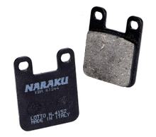 Bremsbeläge Naraku organisch für Derbi, Gilera, Italjet, Peugeot