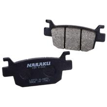 Pastilhas de freio Naraku orgânicas para Honda Forza Jazz NSS, S-Wing FES