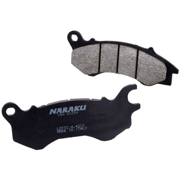 Bremsbeläge Naraku organisch für Honda PCX 125, NSC, Vision, Peugeot, Torrot