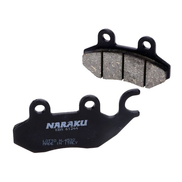 pastiglie freno Naraku organiche per PGO, SYM, TGB, Peugeot