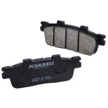 Pastilhas de freio Naraku orgânicas para SYM, Peugeot, TGB