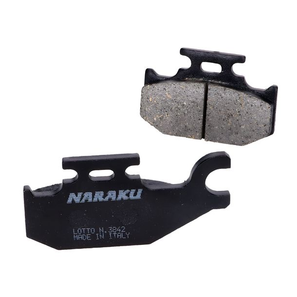 plaquettes de frein Naraku bio pour Yamaha 660 YXR FAR/FAS Rhino (4x4), 700 YFM Raptor, 700 YFM RY