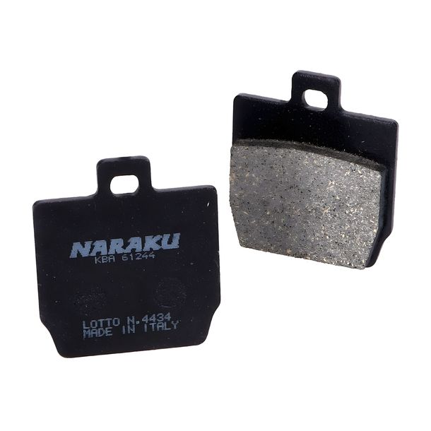 plaquettes de frein Naraku bio pour Yamaha Aerox, MBK Nitro