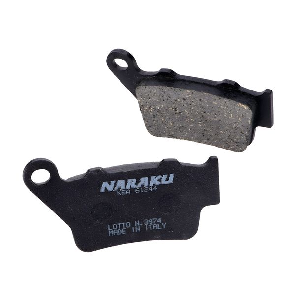Bremsbeläge Naraku organisch, hinten für KTM Duke 125, 390