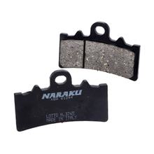 Pastilhas de Freio Naraku orgânicas, frente para KTM Duke, RC 125, 200, 390