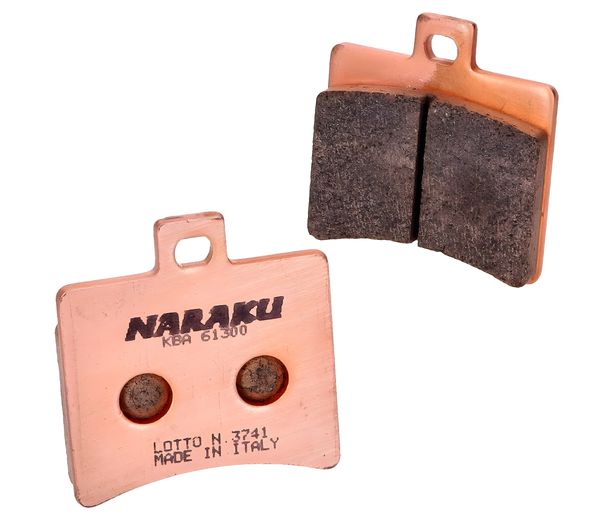 Bremsbeläge Naraku Sinter für Aprilia SR50, Scarabeo, Baotian BT49QT