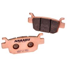 Pastilhas de freio Naraku Sinter para Honda Forza Jazz NSS, S-Wing FES