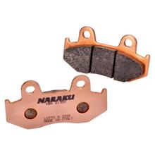 Pastilhas de freio Naraku Sinter para Honda NES SES PES/PS SH CH 125, 150 4T