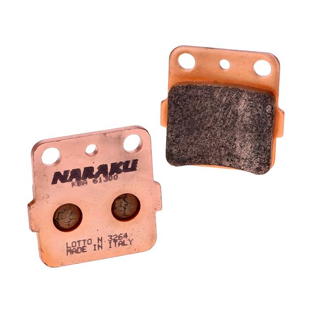 brake pads Naraku sintered for Honda TRX 250-500, Yamaha YFM 125