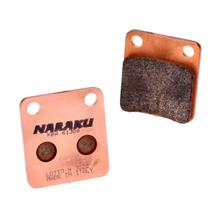 Pastilhas de freio Naraku Sinter para Peugeot Vivacity, Hyosung 450, REX, Yamaha YFM