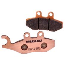 Pastilhas de freio Naraku Sinter para Piaggio X7, X9, X-Evo, MP3, Vespa 946, GTS, GTV