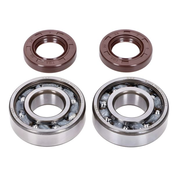 Kurbelwellenlager Satz Naraku SKF, FKM Premium C4 Polyamid für Derbi EBE, EBS, D50B