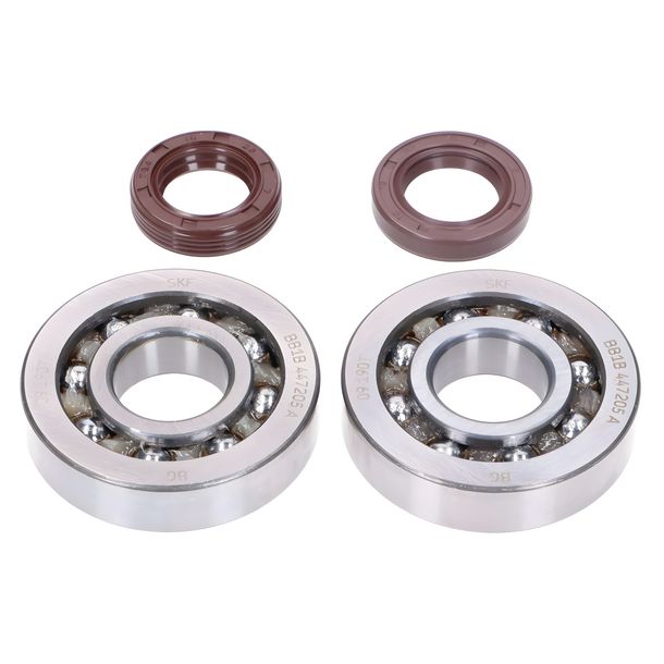 Kit de roulements de vilebrequin Naraku SKF, polyamide FKM Premium C4 pour Piaggio