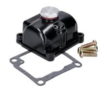 Camera galleggiante con tappo di scarico Naraku Racing nera per carburatori tipo PHBG