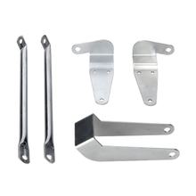 Juego de piezas de montaje rodillera/protección de pierna de 5 piezas para Simson S50, S51, S70