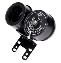 Dash support/cockpit speedometer and ignition switch black universal for moped, moped
