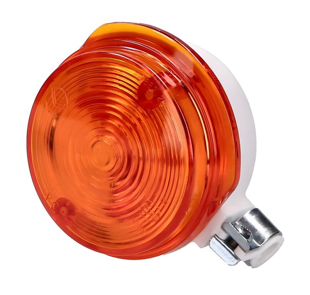 Front indicator 80 mm orange/white for Simson S50, S51, S70, SR50, SR80