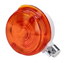 Intermitente delantero 80 mm naranja/blanco para Simson S50, S51, S70, SR50, SR80